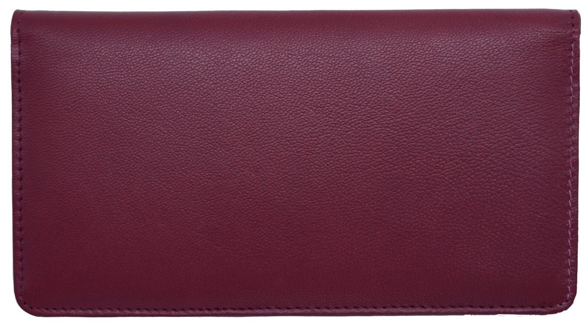 Textured Leather Cover  - (Burgundy)