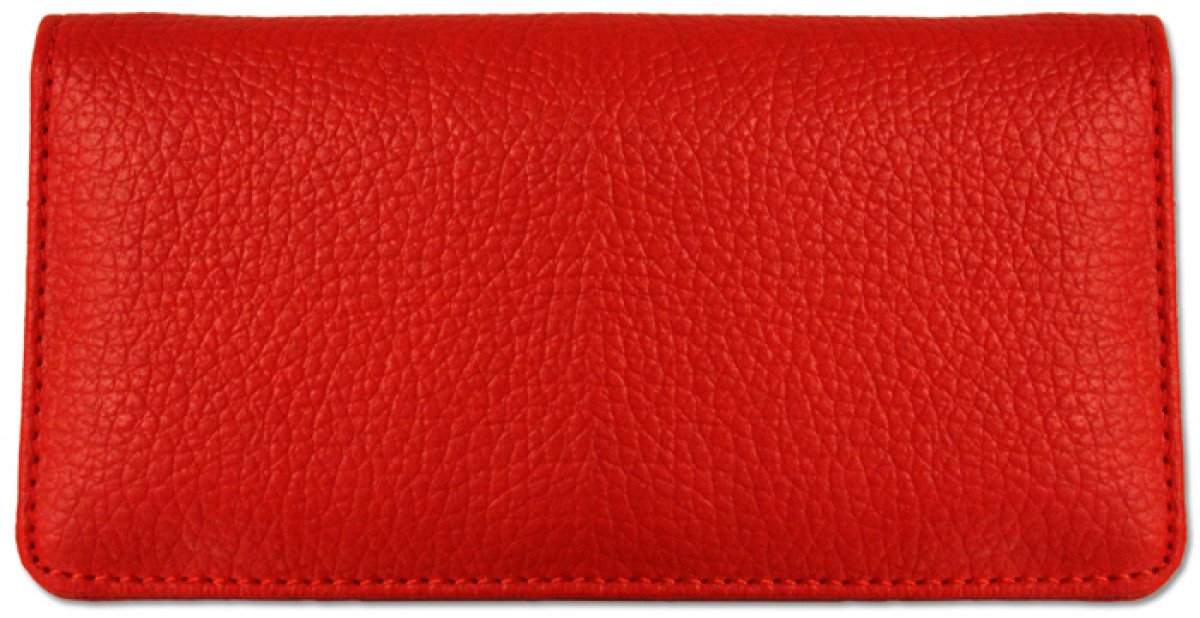 Textured Leather Cover - (Red)