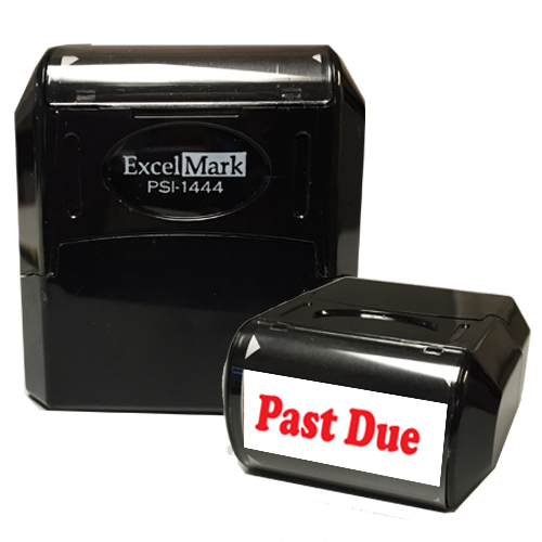 Flash Pre-Inked Stamp - PAST DUE